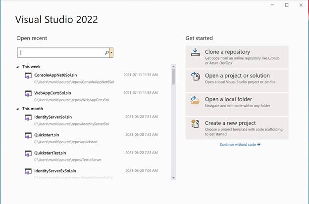 .NET 6 Feature In Visual Studio